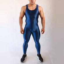 Cargar imagen en el visor de la galería, *NAVY BLUE LONG SINGLET SCULP