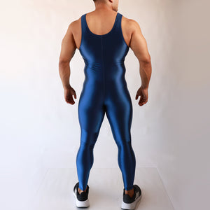 *NAVY BLUE LONG SINGLET SCULP